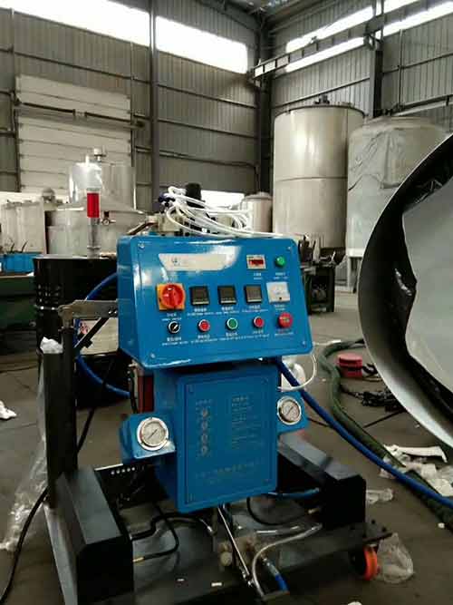 小型便携式发泡聚氨酯保温料机器
